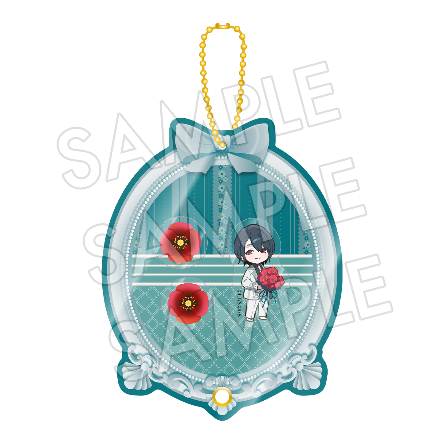 【預售】《JACKJEANNE》「世長創司郎」Q版亞克力掛飾 Image Flower Ver.