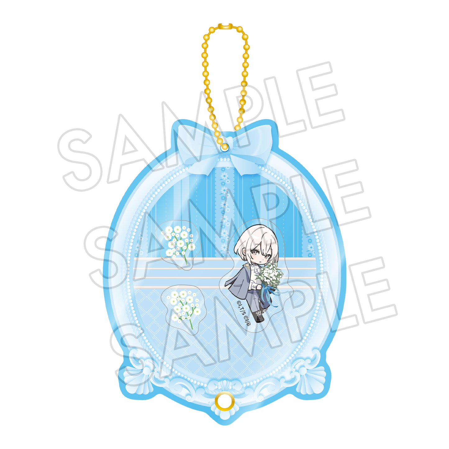 【預售】《JACKJEANNE》「白田 美騎」Q版亞克力掛飾Image Flower Ver.